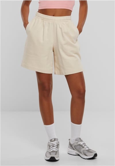 Urban Classics - Organic Terry Bermuda Korte broek - XS - Beige