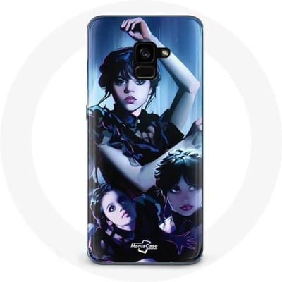 Samsung Galaxy A5 2018 hoesje woensdag woensdag Addams