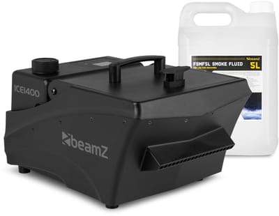Rookmachine low fog - BeamZ ICE1400 - Met 5L vloeistof - Voor bruiloften, events en DJ’s - 1400W