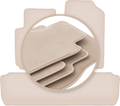 PREMIUM beige matten voor: Citroen Xsara Picasso minivan 1997-2010
