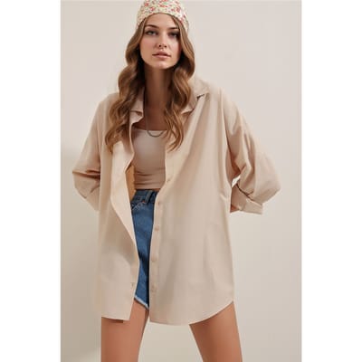Oversized Poplin 2-Pack Shirt