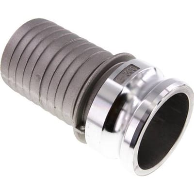 Camlock DN 75 (3'') Koppeling Aluminium met slangpilaar (75 mm) Type E MIL-C-27487
