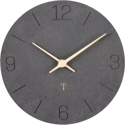 Klok - Wandklok Modern - Klokken - Industrieel - Grijs