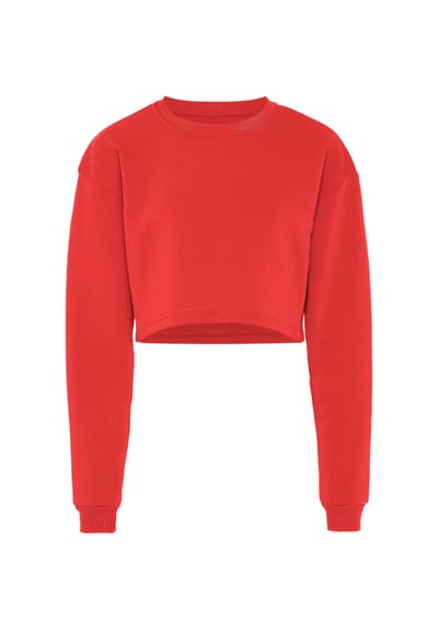 Mymo Sweatshirt Dames Zomer rood