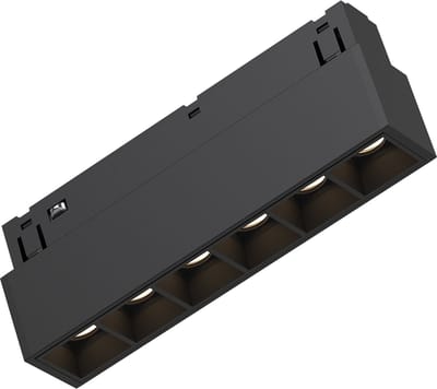 48V Magnetische Lineaire LED Bar - Brinton Magni - 6W 440lm 24D - Aanpasbare Lichtkleur CCT - Zwart