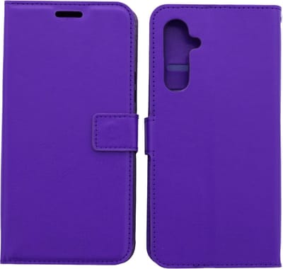 Bookcase Paars Geschikt voor Samsung Galaxy A54 - Portemonnee hoesje - ZT Accessoires