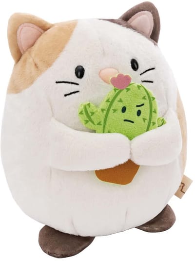 Big Friends - Cat Angy met Cactus Knuffel 27cm Knuffel