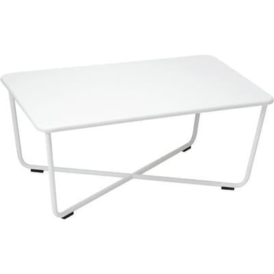 Fermob - CROISETTE lage tafel - 01 katoenwit
