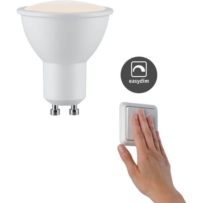 Standaard 230 V Easy Dim LED-reflector GU10 460lm 5,5W 2700K dimbaar Wit