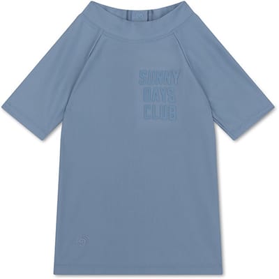 Swim Essentials Zwemshirt Met Korte Mouwen - Blauw - Pure Tones - 62/68
