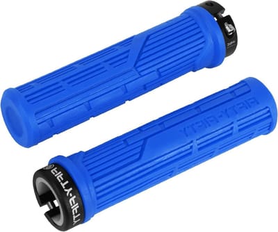 Fiets Handvatten - Stuur Handvatten - Comfortabel Fietsen - Enkele Clamp - 137mm Lengte - Blauw