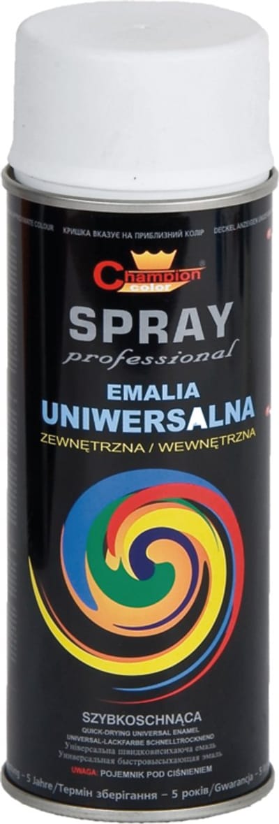 AGTECH GRANIT PARTS Serie - Witte Mat Emalie Spray - RAL 9010 - 400 ml