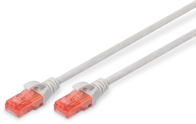 Digitus - Patchkabel - U/UTP CAT 6 - 0,5m - PVC - Grijs