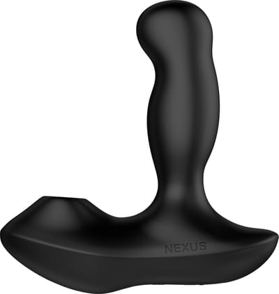 Nexus Revo Air Prostaat Vibrator - Luchtdruk Stimulatie - Roterende Schacht - Vibraties - Perineum Stimulatie - Pulserende Luchtdrukgolven - Waterproof - Draadloze Afstandsbediening - Lichaamsveilig Siliconen - USB Oplaadbaar