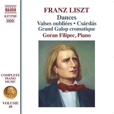 CD F. LISZT - VALSES OUBLIEES, S 215/R 8573705 Naxos 2018 Duitsland Klassiek Gebruikt