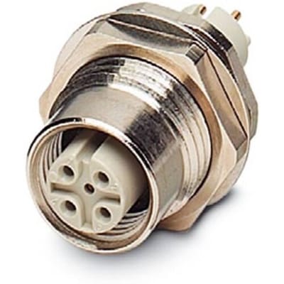 Phoenix Contact 1528167 Sensor/actuator inbouwconnector M12 Aantal polen (sensoren): 5 Bus, inbouw 10 stuk(s)