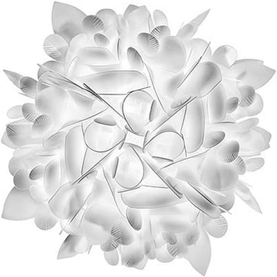 Wand- en Plafondlamp met Bladerprint Design - Ø54 cm