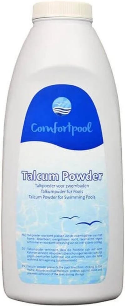 Comfortpool talkpoeder | Voor frame zwembaden | Voorkomt verkleven van de zwembadliner