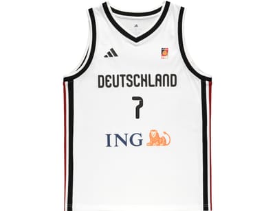 Adidas Dbb Duitsland Voigtmann Nr7 Shirt Home 2026 Kids Wit