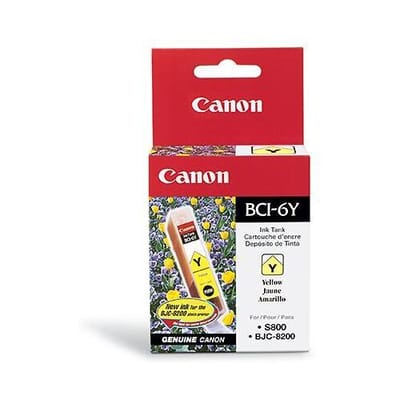 Canon BCI-6Y inktcartridge geel (origineel)
