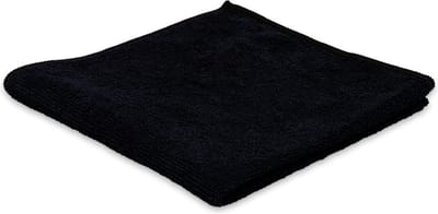 Microvezel doeken 40x40cm - 5-PACK - Zwart - Microfiber Microvezeldoekjes Microvezeldoeken Doekjes - Auto Car Cleaning & Detailing - Voordelig in bulk per 5 / 10 / 25 / 50 Stuks