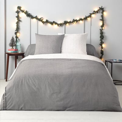 Luxe Dekbedovertrek Flanel - Winter - 240 x 220 cm - Lits-Jumeaux - Obol
