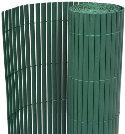 PVC Tuinhek & Privacyscherm - 90 x 500 cm - Groen - UV-bestendig & Weerbestendig - Flexibele Tuinafscheiding voor Borders, Balkon & Windscherm