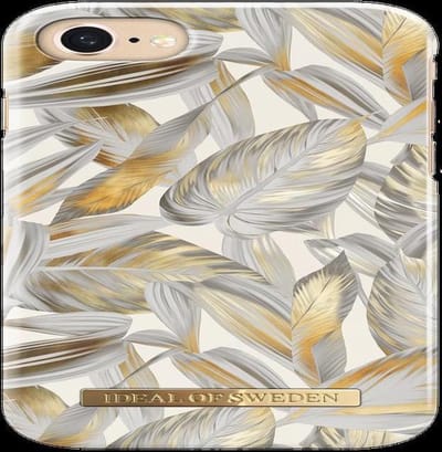 iDeal of Sweden Fashion Case telefoonhoesje iPhone 8/7/6/6S platinum leaves