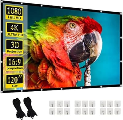 120 inch 16:9 Opvouwbaar Anti-Vouw Filmscherm voor Thuis en Kantoor