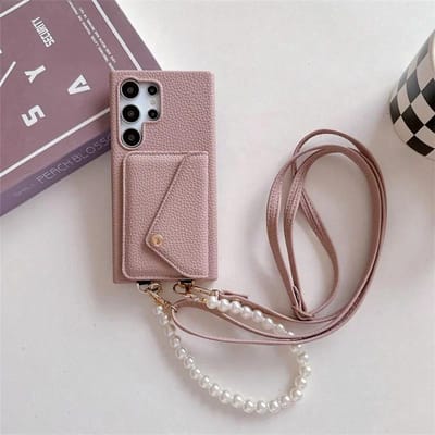 Crossbody Telefoonhoesje voor Samsung Galaxy S23 FE S25 S24 S22 Ultra Plus A56 A36 A26 A16 A05 A05S A15 A25 A35 A55 A54 Portemonnee Hoes Galaxy S24FE