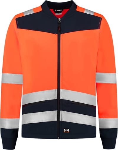 Tricorp 403021 Softshell High Vis Bicolor - Fluo Oranje/Inkt - 4XL