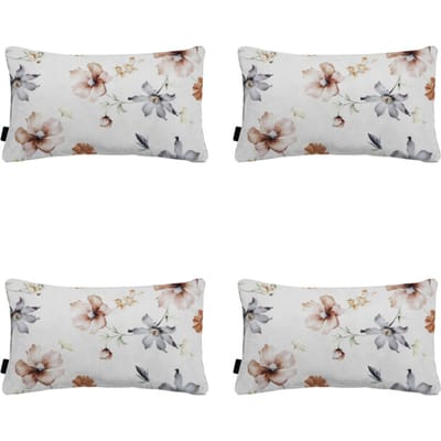 Madison - Sierkussen Florina natural - Ca. 30x50 cm - Set van 4