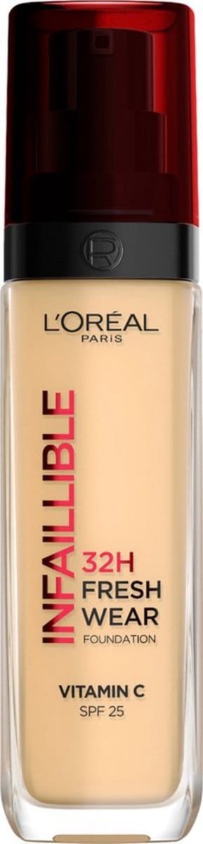 x3 L'Oréal Paris Infaillible 32HR Fresh Wear 120 Vanille Foundation SPF25 30 ML
