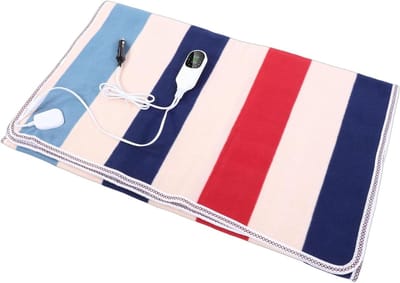 Verwarmde Autodeken - Elektrische Deken - Winterse Ritten - 9 Warmtestanden - 150 x 120 cm - Grijs