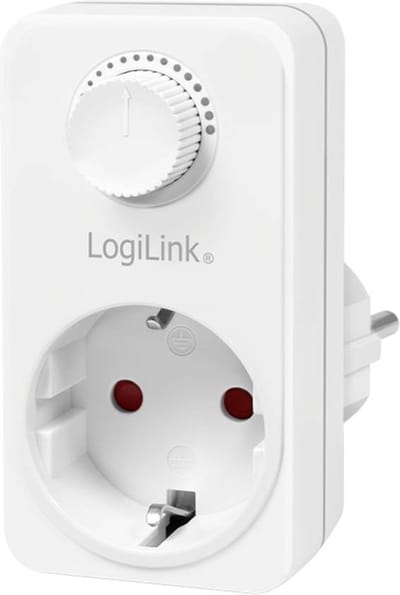 LogiLink PA0151 Dimadapter Geschikt voor lampen: Halogeenlamp, Gloeilamp Wit