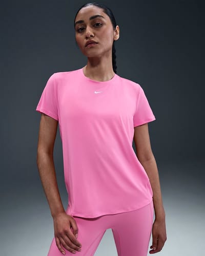 Nike T-Shirt One Classic Dri-FIT Dames - Maat XS