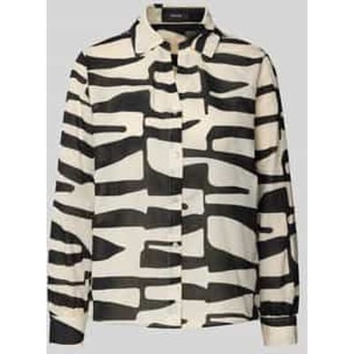 Regular fit blouse met knoopsluiting, model 'Fumani'