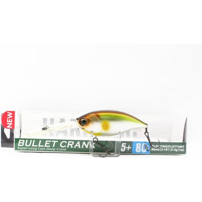 Yo Zuri Duel Hardcore Bullet Crank 5+ 80F Drijvend kunstaas R1421-MGSA (1535) gray