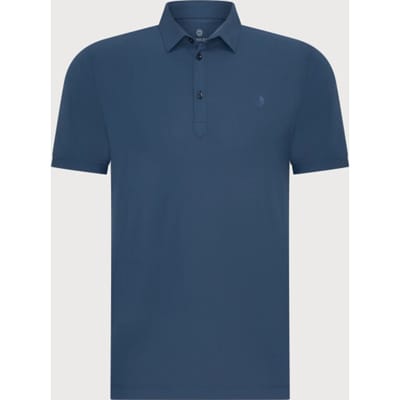 Blue Industry Lounge jersey polo |