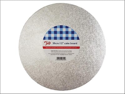 Taartbord, Rond, 30cm, Zilver - Tala