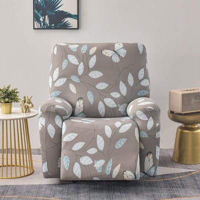 Housses de fauteuil inclinable Housse de canapé extensible Housses de chaise Protecteur de meubles Housse de fauteuil inclinable pour fauteuil inclinable à bascule 1 Seater