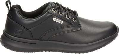 Skechers heren veterschoen - Zwart - Maat 42