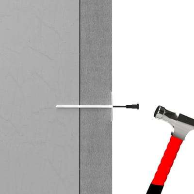 Isolatiemateriaalhouder 10 x 120 mm - Toepassingen voor Gevelisolatie & Warmte-Isolatiesystemen