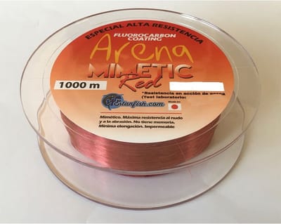 Estanfish Arena Monofilament 1000 M Rood 0.340 mm