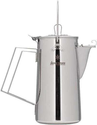 Klassieke Waterketel - Kampeer Ketel - Outdoor Koken - Afsluitbare Tuit - 1.8 Liter - Zilverkleurig
