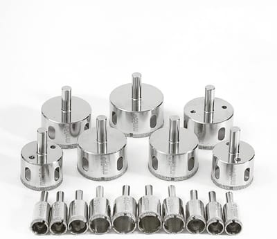 Glasboor - Kernboor - Boren in Tegels - Net Resultaat - 5mm - Zilver
