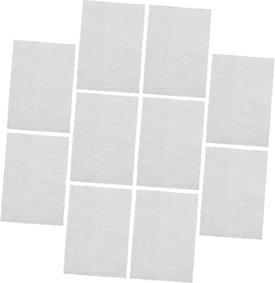 Reparatiedoek Raamfolie - Gaas Patch - Gaten Herstellen - Zelfklevend Mesh - 10 Vellen - Grijs