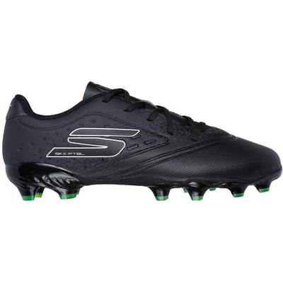 Skechers Kinder Graphic Print Firm Ground Rugby Boots (Zwart)