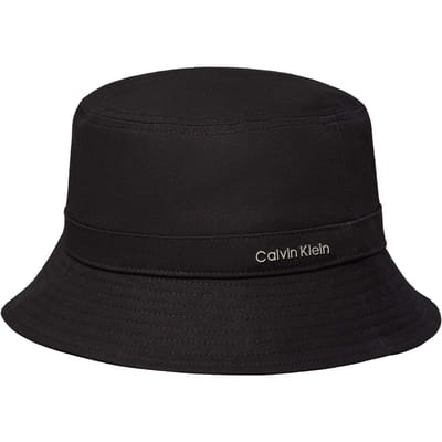 Calvin Klein Cotton Twill Cap With Hardware Buckle Black Taglia: OS | Cappelli Outlet | Donna | Nero