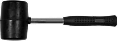 Vorel 33908 - Rubberhamer - 1100g - Ergonomische Handgreep - Stalen Stang